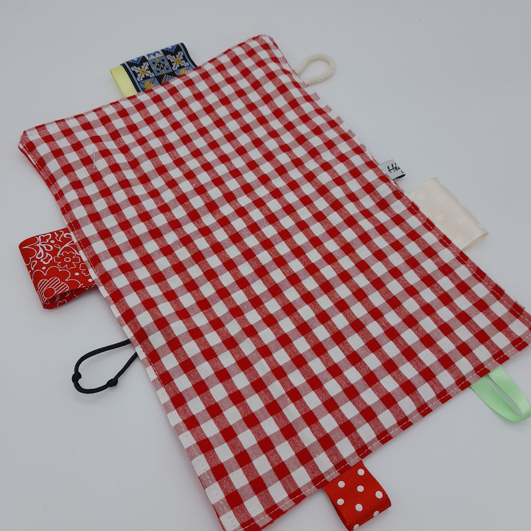 Trapito sensorial. Vichy rojo