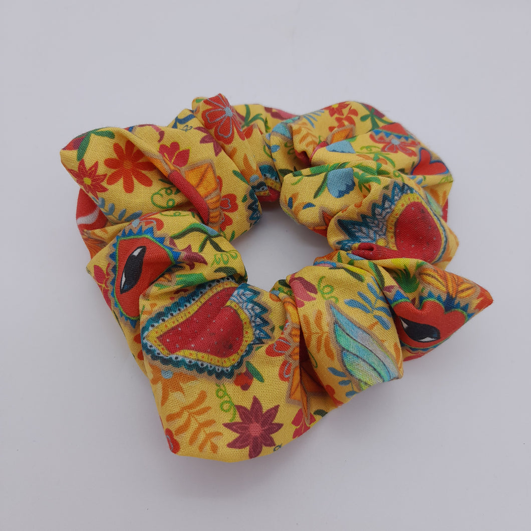 Coletero Scrunchie corazones